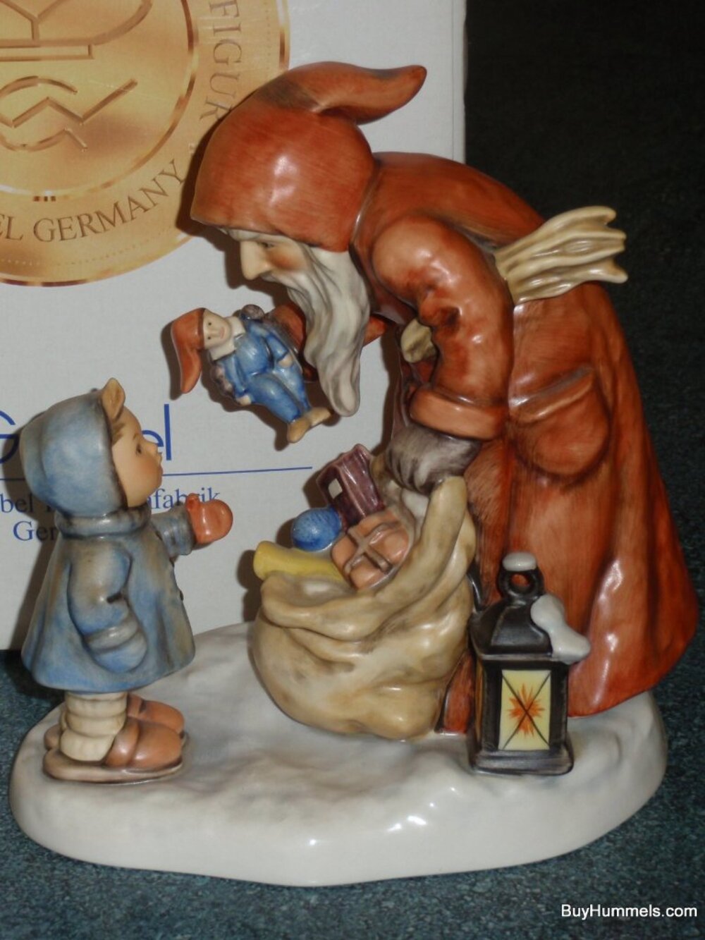 "St. Nicholas Day" Goebel Hummel Figurine #2012 With Box - Rare Christmas Gift!